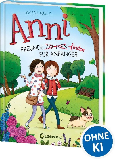 Buchcover und Innenansicht für das Buch: Anni Kaverinkesyttäjä