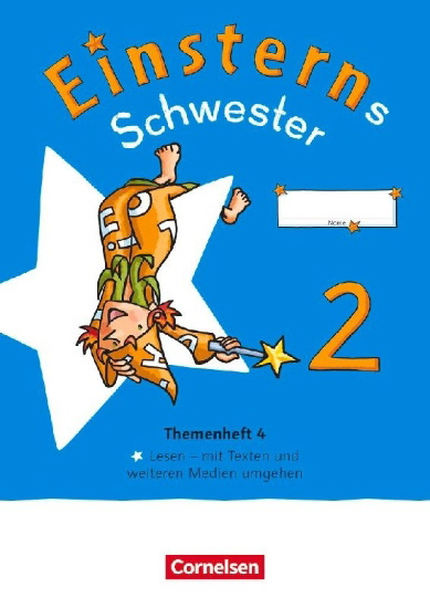 Buchcover und Innenansicht für das Buch: Einsterns Schwester - Sprache und Lesen 2. Schuljahr. Themenheft 4 - Verbrauchsmaterial
