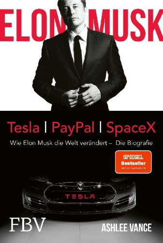 Buchcover und Innenansicht für das Buch: Elon Musk