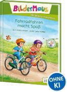 Buchcover und Innenansicht für das Buch: Bildermaus - Fahrradfahren macht Spaß