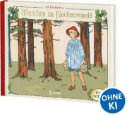 Buchcover und Innenansicht für das Buch: Hänschen im Blaubeerenwald