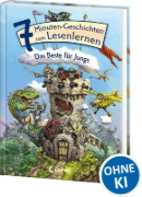 Buchcover und Innenansicht für das Buch: Leselöwen - Das Original - 7-Minuten-Geschichten zum Lesenlernen - Das Beste für Jungs