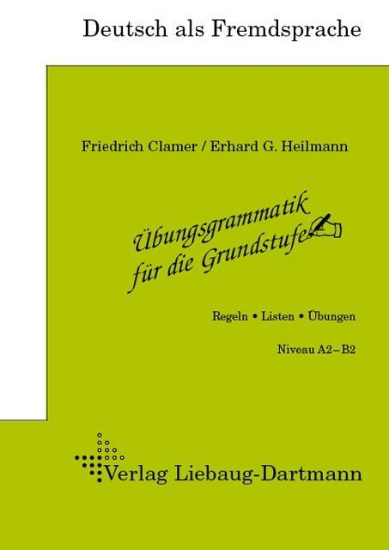 Buchcover und Innenansicht für das Buch: Übungsgrammatik für die Grundstufe