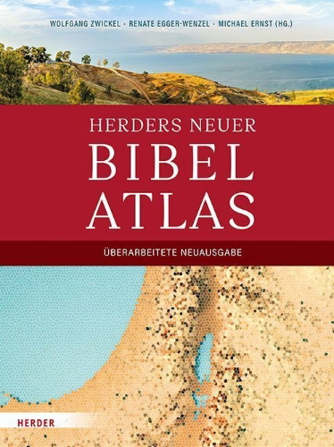 Buchcover und Innenansicht für das Buch: Herders neuer Bibelatlas