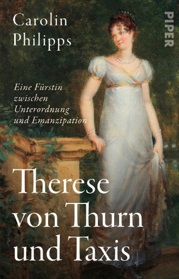 Buchcover und Innenansicht für das Buch: Therese von Thurn und Taxis