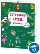 Buchcover und Innenansicht für das Buch: Mon cahier de jeux - La jungle (OT)