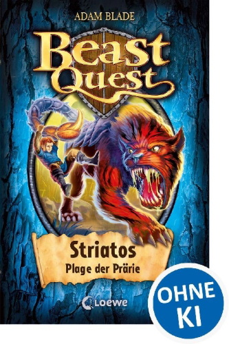 Buchcover und Innenansicht für das Buch: Beast Quest - Koron, Jaws of Death