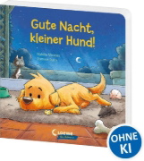 Buchcover und Innenansicht für das Buch: Gute Nacht, kleiner Hund!