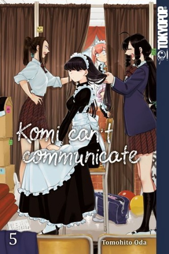 Buchcover und Innenansicht für das Buch: Komi can't communicate 05