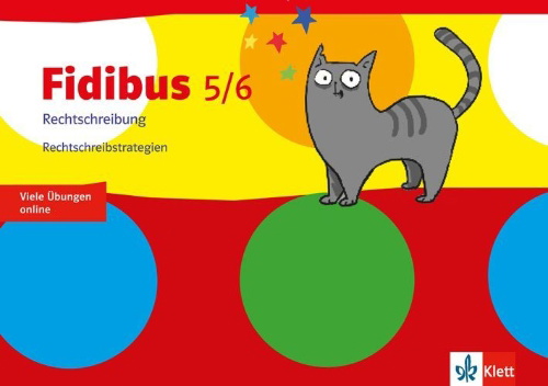 Buchcover und Innenansicht für das Buch: Fidibus 5/6. Arbeitsheft Rechtschreibung - Rechtschreibstrategien
