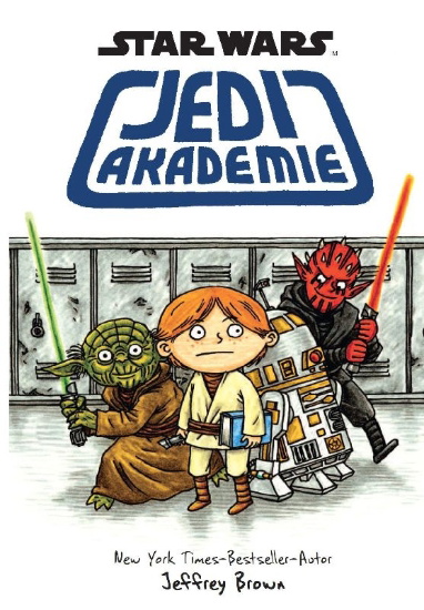 Buchcover und Innenansicht für das Buch: US-STAR WARS: Jedi Academy