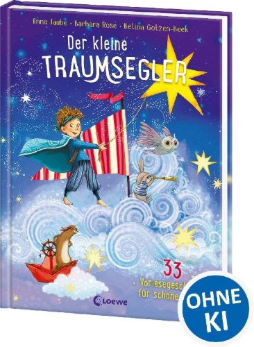 Buchcover und Innenansicht für das Buch: Der kleine Traumsegler (Band 3)
