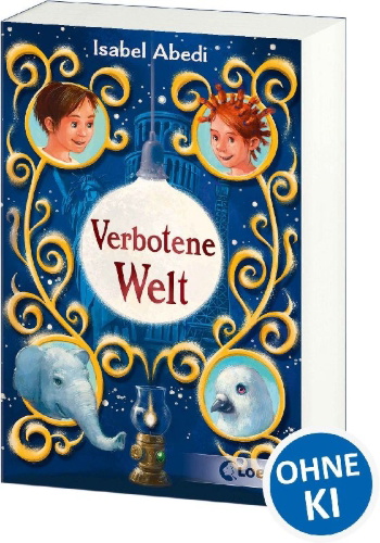 Buchcover und Innenansicht für das Buch: Verbotene Welt