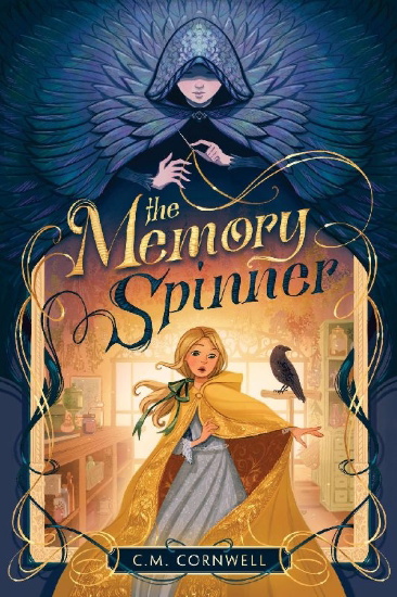 Buchcover und Innenansicht für das Buch: The Memory Spinner