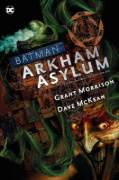 Buchcover und Innenansicht für das Buch: Batman: Arkham Asylum