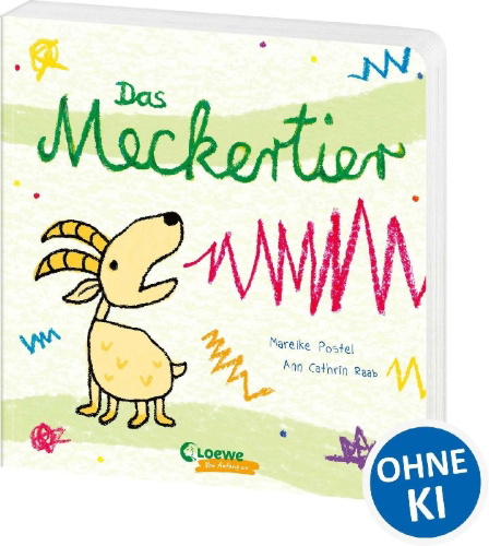 Buchcover und Innenansicht für das Buch: Das Meckertier