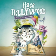 Buchcover und Innenansicht für das Buch: Hase Hollywood und das Geheimnis des Drachenlandes - Audio CDs