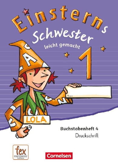 Buchcover und Innenansicht für das Buch: Einsterns Schwester - Erstlesen - Ausgabe 2015 - 1. Schuljahr