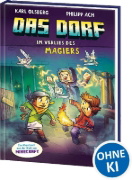 Buchcover und Innenansicht für das Buch: Das Dorf (Band 7) - Im Verlies des Magiers