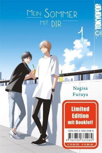 Buchcover und Innenansicht für das Buch: Mein Sommer mit dir 01 - Limited Edition