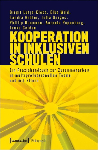Buchcover und Innenansicht für das Buch: Kooperation in inklusiven Schulen