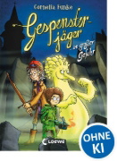 Buchcover und Innenansicht für das Buch: Gespensterjäger in großer Gefahr