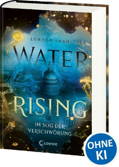 Buchcover und Innenansicht für das Buch: Water Rising (Band 2) - Im Sog der Verschwörung