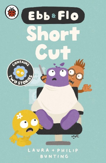 Buchcover und Innenansicht für das Buch: Ebb and Flo: Short Cut and Brain Freeze