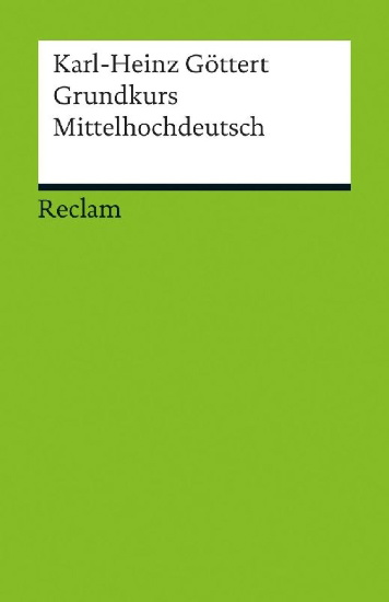 Buchcover und Innenansicht für das Buch: Grundkurs Mittelhochdeutsch