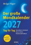 Buchcover und Innenansicht für das Buch: Der große Mondkalender 2027