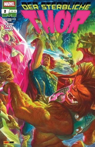 Buchcover und Innenansicht für das Buch: Thor (2025) #4-#6