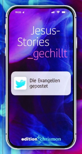 Buchcover und Innenansicht für das Buch: Jesus-Stories_gechillt