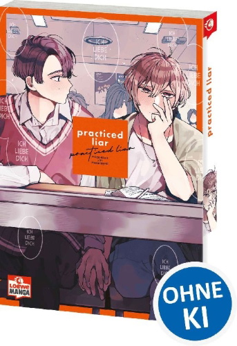 Buchcover und Innenansicht für das Buch: practiced liar