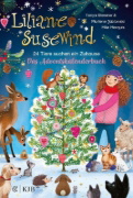 Buchcover und Innenansicht für das Buch: Liliane Susewind - 24 Tiere suchen ein Zuhause. Das Adventskalenderbuch