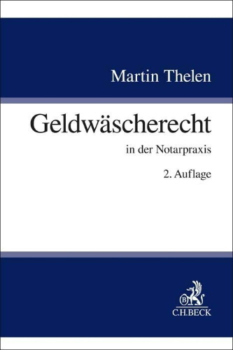 Buchcover und Innenansicht für das Buch: Geldwäscherecht