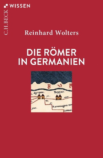Buchcover und Innenansicht für das Buch: Die Römer in Germanien