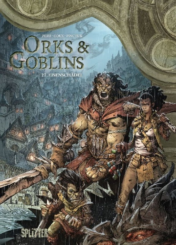Buchcover und Innenansicht für das Buch: Orcs et Gobelins 27