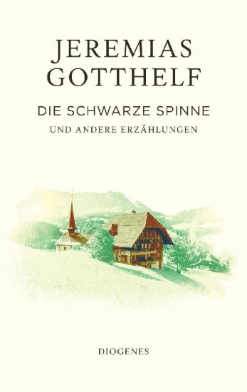 Buchcover und Innenansicht für das Buch: Die schwarze Spinne