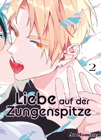 Buchcover und Innenansicht für das Buch: Liebe auf der Zungenspitze 02