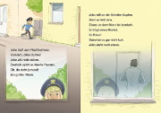 Buchcover und Innenansicht für das Buch: Leselöwen 2. Klasse - Polizeigeschichten