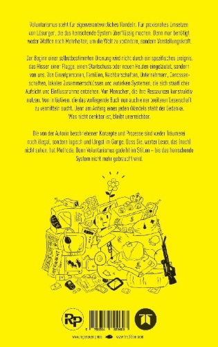 Buchcover und Innenansicht für das Buch: ORGANISIERT EUCH!
