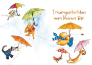 Buchcover und Innenansicht für das Buch: 3 Minutengeschichten für liebe Träume
