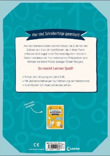 Buchcover und Innenansicht für das Buch: Ich entdecke die Zahlen