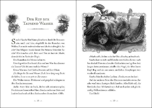 Buchcover und Innenansicht für das Buch: StoryWorld (Band 2) - Im Wald der Silberwölfe