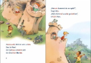 Buchcover und Innenansicht für das Buch: Leselöwen 1. Klasse - Die Jungs-Bande auf Spurensuche