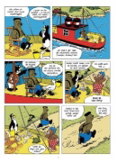 Buchcover und Innenansicht für das Buch: Petzi en Suisse