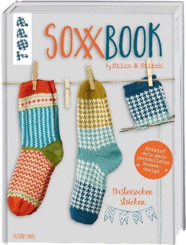 Buchcover und Innenansicht für das Buch: SoxxBook by Stine & Stitch