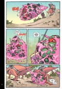 Buchcover und Innenansicht für das Buch: Teenage Mutant Ninja Turtles IDW Collection 05
