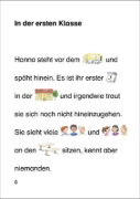 Buchcover und Innenansicht für das Buch: Bildermaus - Geschichten vom ersten Schultag
