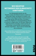 Buchcover und Innenansicht für das Buch: Die Klimaschmutzlobby